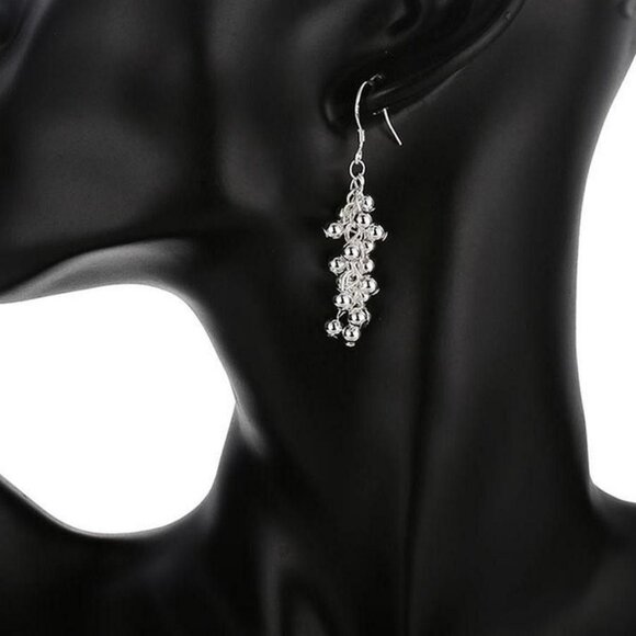 Carly Lyana Multi Strand Beaded Necklace Dangle Earrings Jewelry Set Gift Boxed - Picture 7 of 13